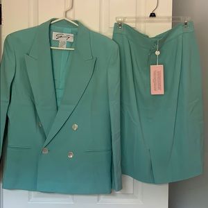 Blazer and skirt combination